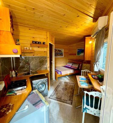 Ishem House | Melina Wooden Beach Cabin For 2 People ,Gjiri Lalzit