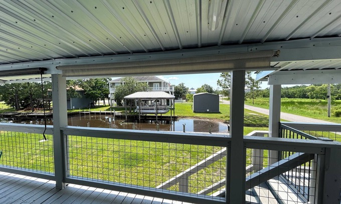 Shoreline Park House | Mermaid Mansion Waterfront Home in Bay St. Louis