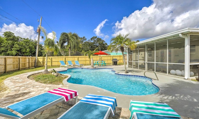 Merritt Island House | Merritt Island Oasis w/Pool ~ 7 Mi to Beach!