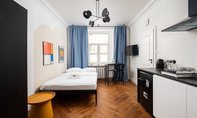 Nowa Praga Apartment | Metro Wileński Varsovia Studio #1