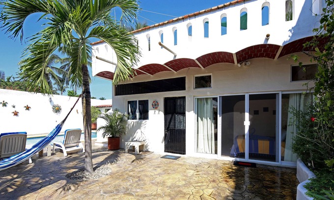 Los Pescadores House | Mexican village! 1/2 block to beach! Pool! Casa de la Alegria at Casa-Pacifico
