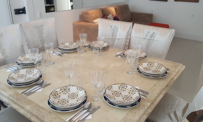 Centro Apartment | Mezzon Residence 03 - air conditioned, 3 Suites, hydro, barbecue, 340m beach