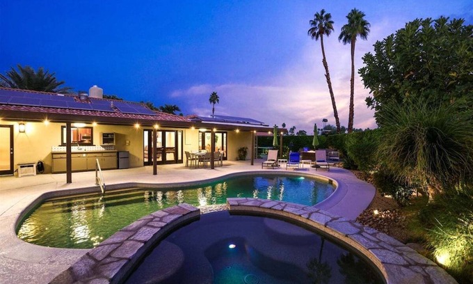 Araby House | Mi Vida Palm Springs – Colorful Retreat With Pool, Spa, Casita & Outdoor Dining