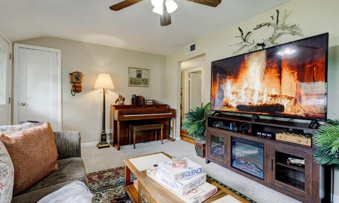 Evansville House | Mid-Century Brick Bungalow Home