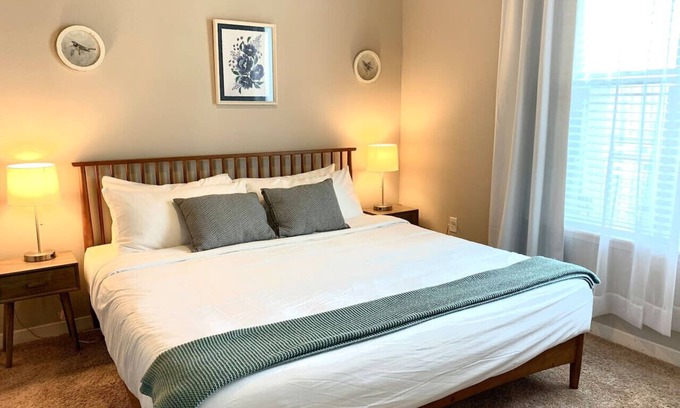 Texas Medical Center Apartment | Mid-Century Modern 1KB | Heart of TMC Free Parking
