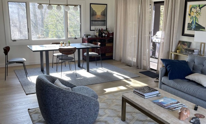 Northfield House | Mid-century modern design, Light filled home, long views, peaceful getaway!
