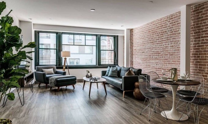 Historic Core Apartment | Mid-Century Modern Escape with 97 Walk Score!