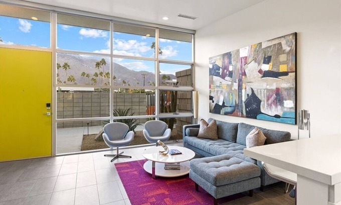 Palm Springs Condo | Mid Century Vibes close to Downtown Palm Springs