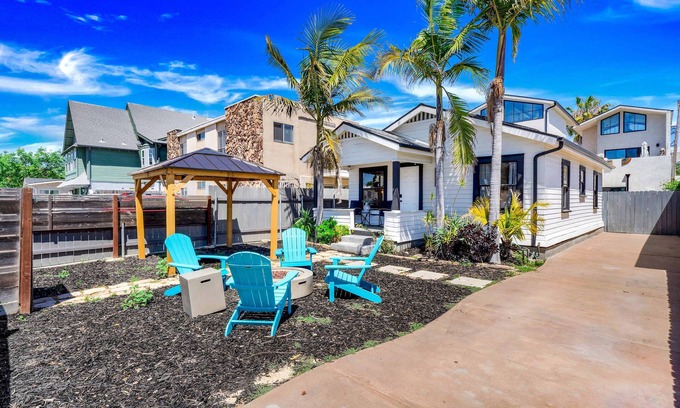 Normal Heights Apartment | Mid-City 2BR Retreat: Firepit Nights + Free Parking