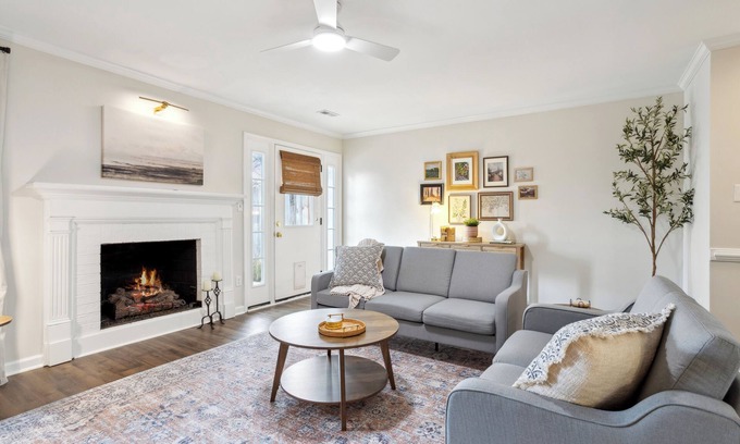 Central Newport News House | Mid-Term Rental; Charming 2-bedroom townhome in tranquil Newport News