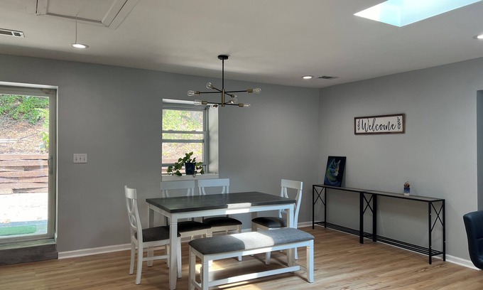 Miller Beach House | Miller Beach Family Getaway with Dune Hill in the Backyard