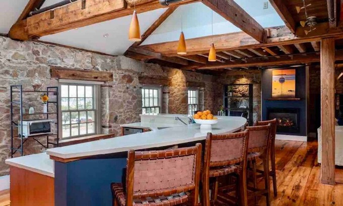New Bedford Apartment | Millie's located in Historic downtown New Bedford, Unique Luxury w. water views