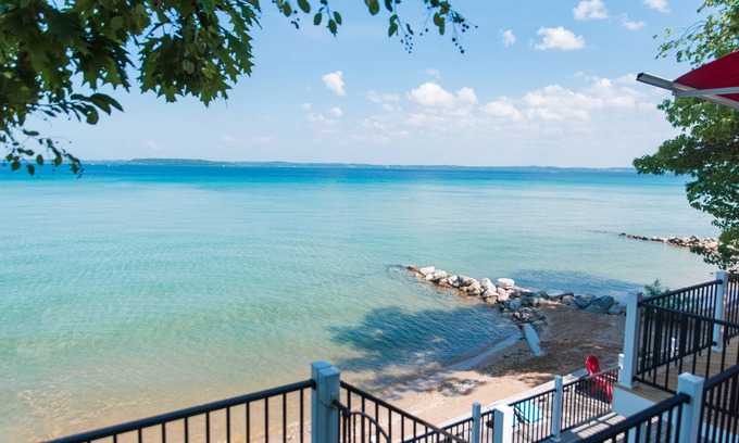 Traverse City House | Million Dollar View Bayshore Beach House