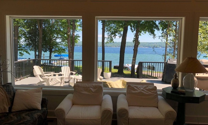 Boyne City House | Million Dollar View!