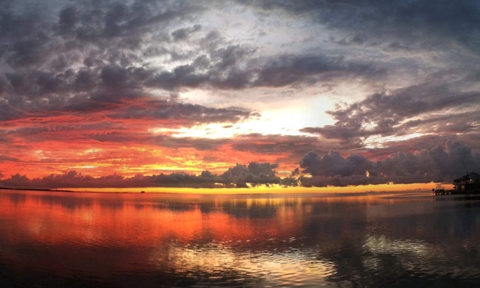 Crystal Beach Apartment | Million$ Gulf front sunsets in private apartment in private home!
