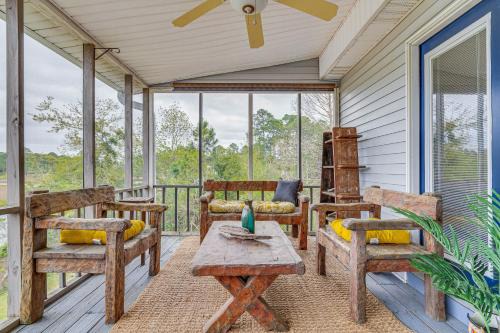 Florida Panhandle House | Milton Waterfront Home with Dock and Outdoor Kitchen!