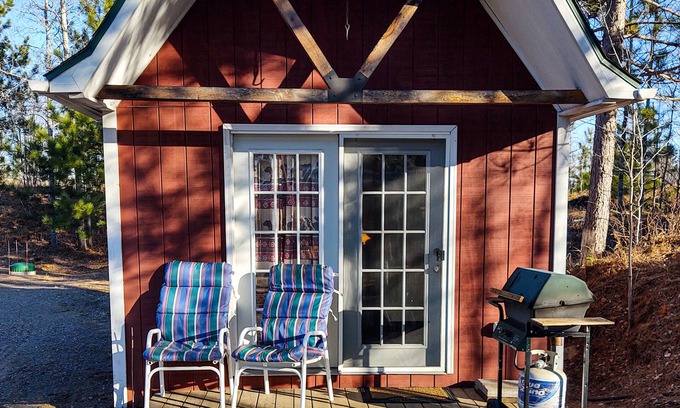 Champion Cabin | Mini Cabin Tucked Away in Moose Country