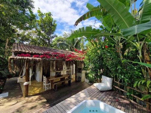 Trancoso Cabin | Mini Casa com Jacuzzi e Piscina