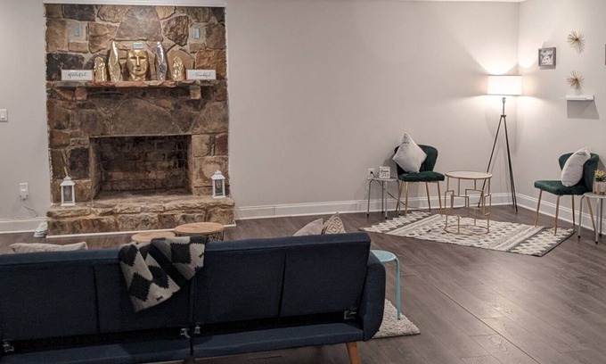 Lawrenceville House | Mini-Mansion over 6400ft. You'll occupy the in-law suite/guest suite.