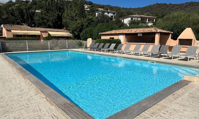 Tarcu House | Mini-villa with swimming pool (2 to 4 people) 400m from the beach, Tarco - Corse du Sud