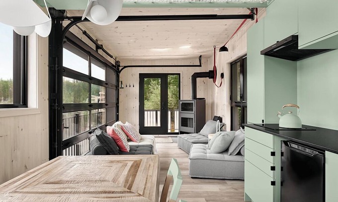 Bury Ski Chalet | Minibora Le lichen - Eastern Townships