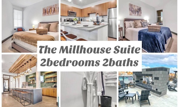 Downtown Apartment | Mins➞Downtown/Med District★2Beds★2Baths★Fully Stocked★24hr Gym★3TVs