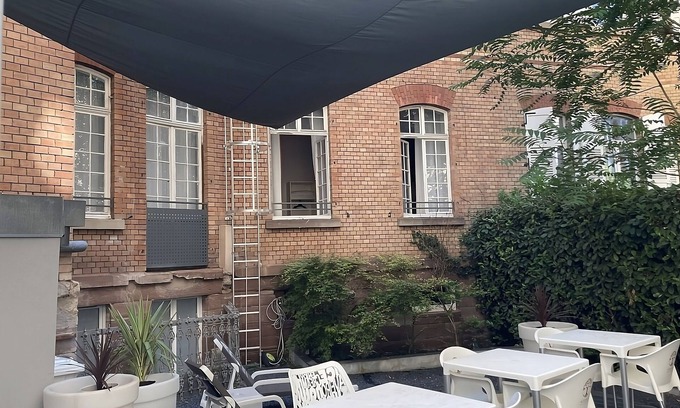 Contades Hotel | Minutes Away from Strasbourg Museum of Fine Arts! Pets Allowed, Common Patio!
