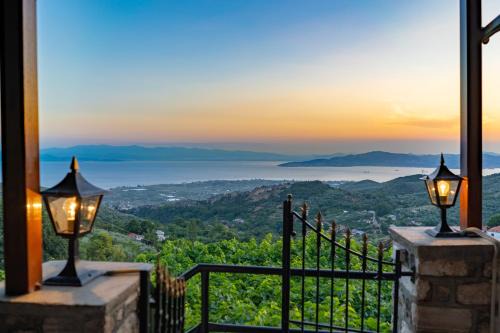 Agios Vlassios Villa | Mirabilia Mountain Villa with a sea view