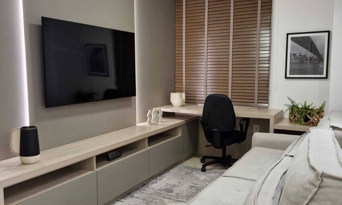 Maringa Apartment | Misano Building, 2 Bedrooms (1st), AC, 2 WC, 2 Parking Spaces, Full Leisure, Zone 08, Maringa