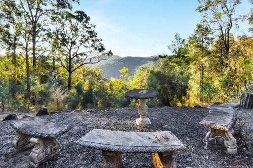 Murrays Run House | Misty Mountain Hideaway at Murrays Run ultra private rural escape with stunning views