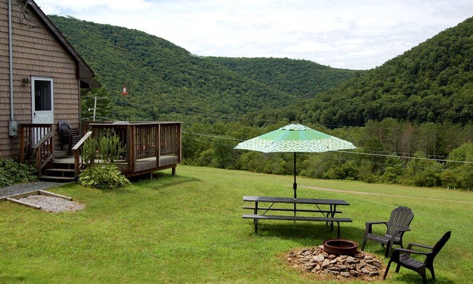Driftwood Cabin | Misty Pines Whitetail- Lodging With A Marvelous View In Elk Country.