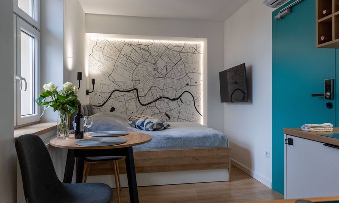 Wieliczka Apartment | mN apartments home blue - Wieliczka Town