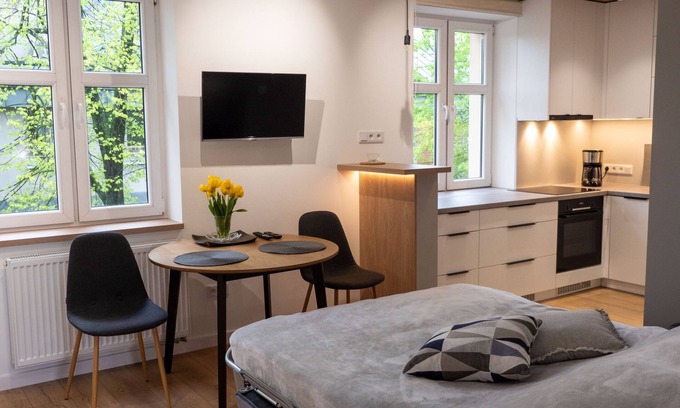 Wieliczka Apartment | mN apartments home gray - Wieliczka Town