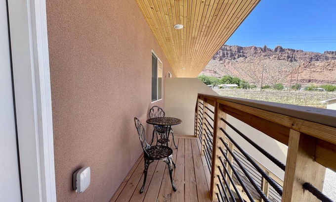 Moab South Valley House | Moab Basecamp: Garage Extra Parking Dog-Friendly