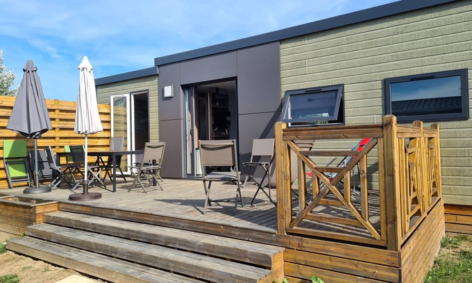 Montmartin-sur-Mer House | Mobil Home TAOS 300m from the beach