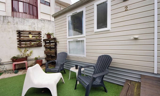 Mozelos House | Mobile Home "Villa Granja Sol 2" with Shared Garden & Wi-Fi