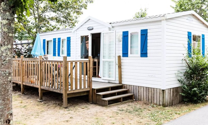Wijckel House | Mobile home ● Aufgedeckte Terrasse