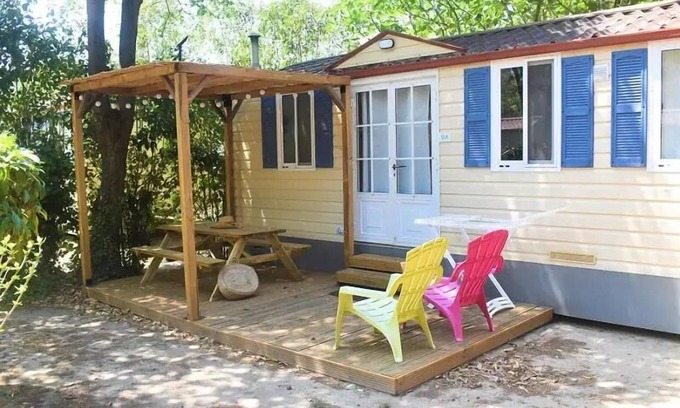 Palau-del-Vidre House | Mobile-Home COTTAGE 4 bis 5 Personen - 4 Pers. im Tarif enthalten