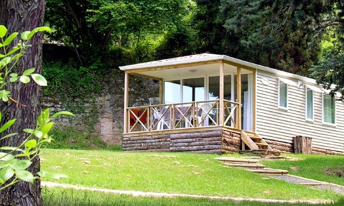 Saint-Rome-de-Tarn House | Mobile home Confort 6 persons, by the river, quiet and nature