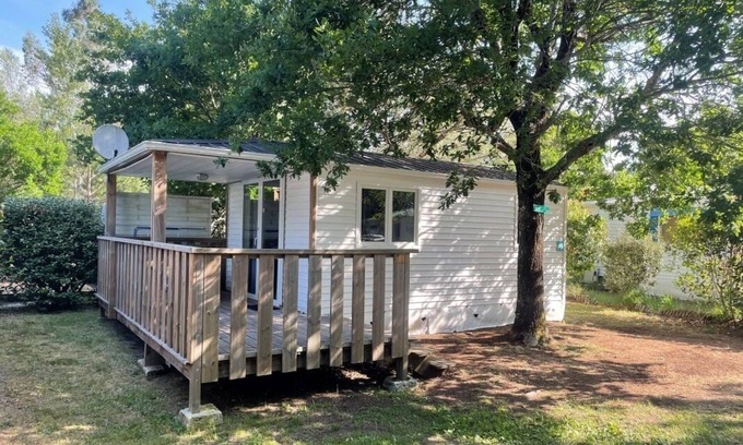 Carcans House | Mobile home rental for 6 months in Camping 4étoiles Le Paradis à Carcans