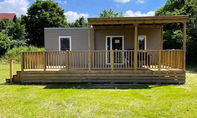Hoxfeld House | Mobilehome Land airco 2 bis 3 Personen - 2 Pers. im Tarif enthalten