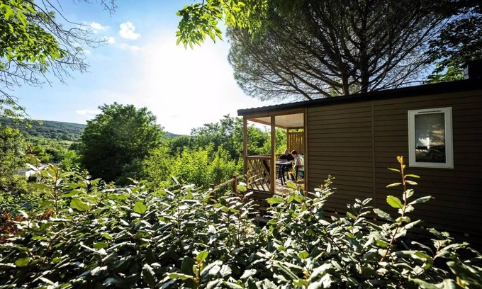 Goudargues House | Mobilheim 2 Schlafzimmer Loggia Bay Comfort 25m2 Klimaanlage 4 Personen