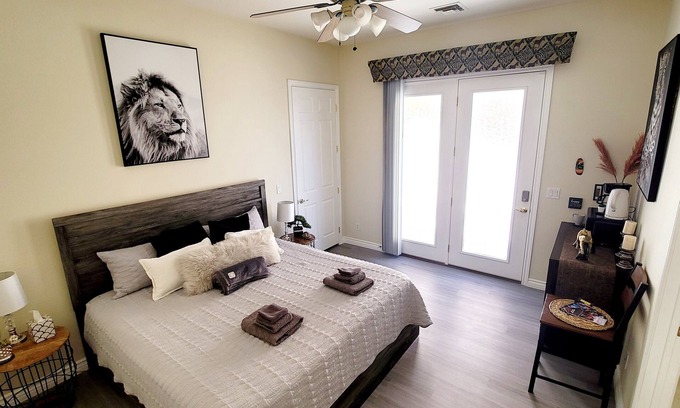 Wyeth Ranch Apartment | Modern 1 bedroom private suite - FREE parking on premises