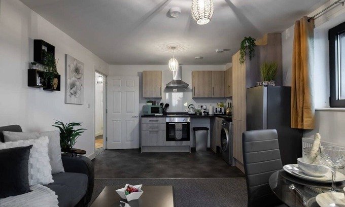 George Green Apartment | Modern 1Bed Apartment Free Parking