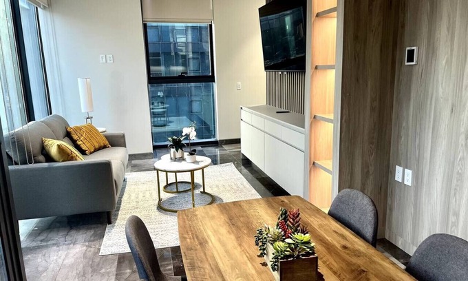 Monterrey Apartment | Modern 2BD&2BA I Hospital I Steps to Shops&Dining