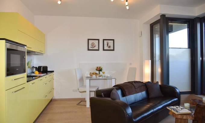 Zingst Apartment | Modern 2-room apartment directly behind the Baltic Sea dike in the penthouse - Logierhaus