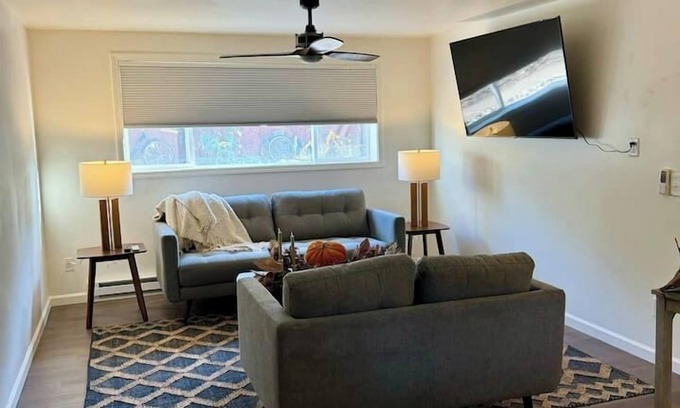 Williston Apartment | Modern 2BR Retreat Central Williston Location