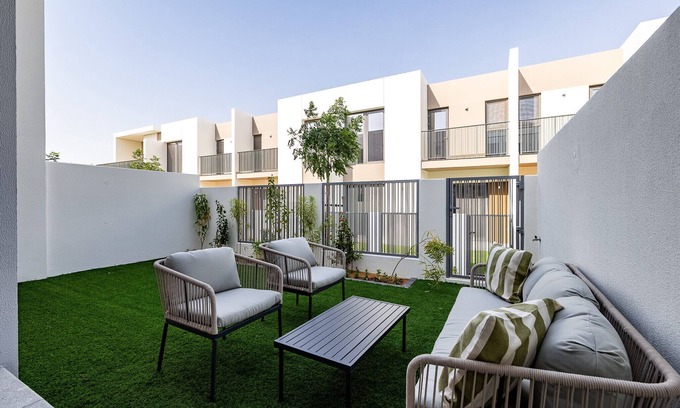 Dubai Ski Chalet | Modern 3-Bedroom Villa with Garden | Tilal Al Ghaf | Family-Friendly/B245