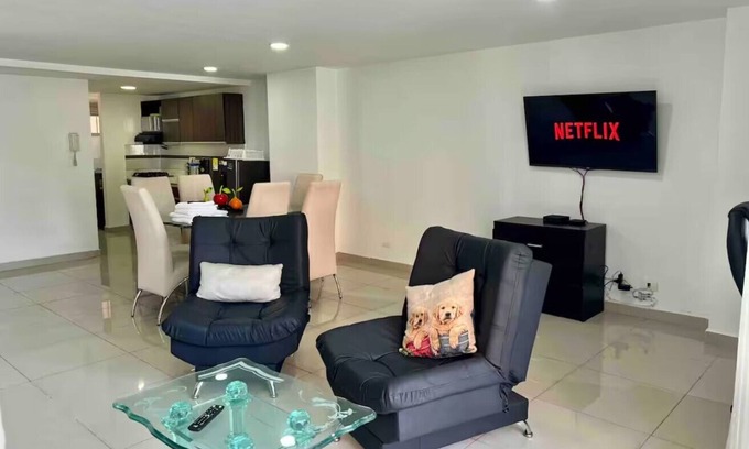 Laureles - Estadio Apartment | Modern 3BR Apt with Balcony in Best Medellin Area