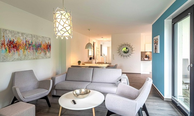 Krakow am See Apartment | Modern 5-star vacation apartment with roof terrace on Lake Krakow